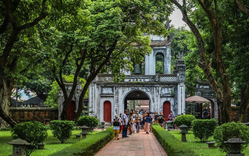 Hanoi - Temple of Literature - must visit when arrive in Hanoi